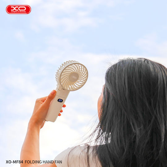 Xo Mf84 Faltbarer Handventilator mit Ladestation 4000mAh