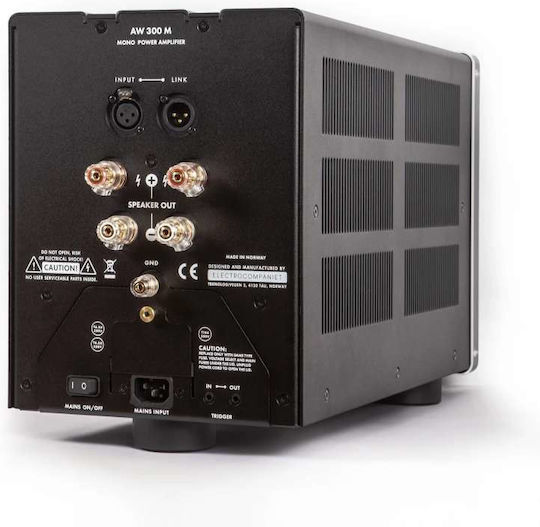 Electrocompaniet AW 300 M Τελικός Ενισχυτής Hi-Fi Mono 600W/4Ω 300W/8Ω 18709 Μαύρος