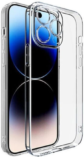 TelForceOne Back Cover Σιλικόνης 2mm Διάφανο (iPhone 14 Pro Max)