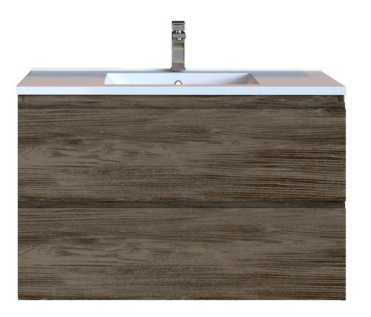 Sanitec Alba D Waschtisch ohne Waschbecken Gray