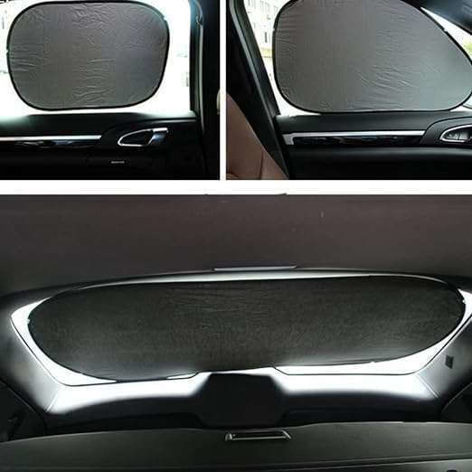 Internal Car Windshield Sunshades with Suction Cup 6pcs