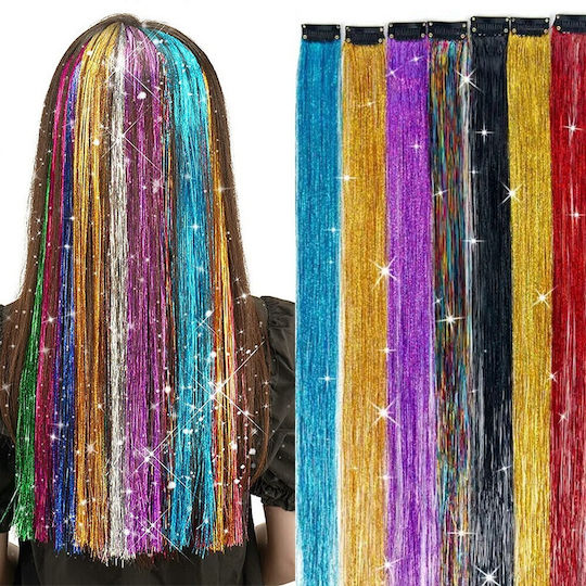 Sparkle Glitter Τουφάκι Extension Clip Τιμή Τουφάκι Green