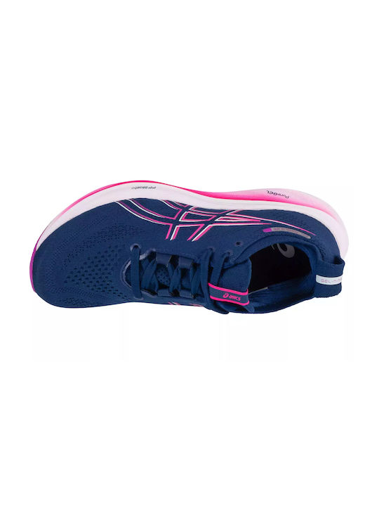 Gel-Nimbus 26 Γυναικεία Αθλητικά Παπούτσια Running Blue / Pink
