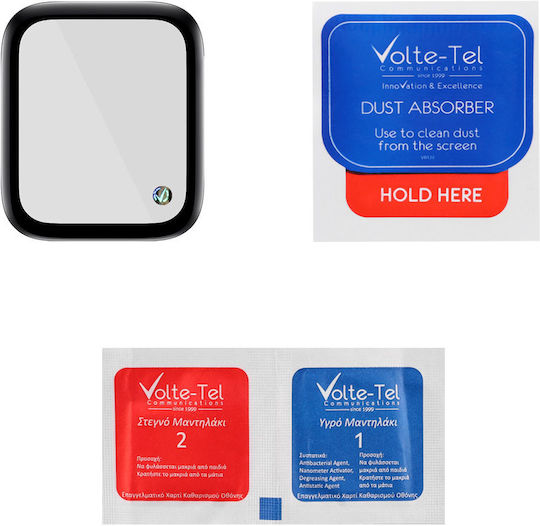 Volte-Tel 0.30mm Tempered Glass για το Apple Watch 45mm 1τμχ