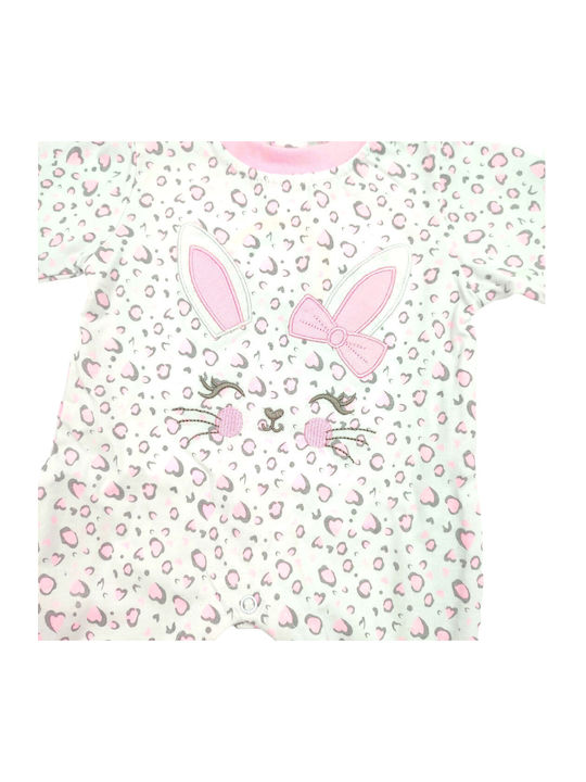 Baby Train Seasonal Shorts/Bunny Animal Print Pink