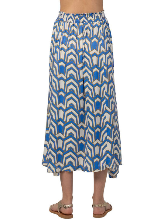 Satin Skirt Multi