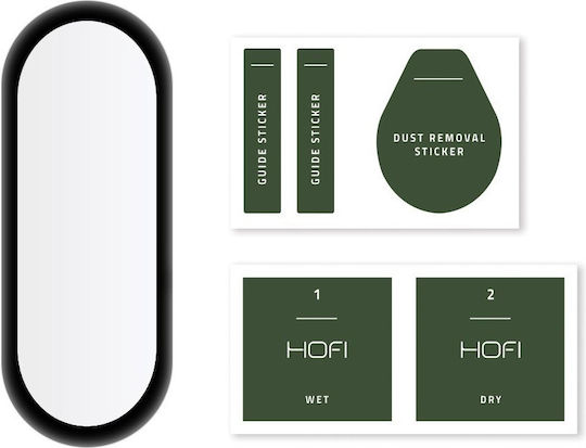 Hofi Anti-explosion Full Face Tempered Glass for the Mi Band 5 1pcs 795787712368