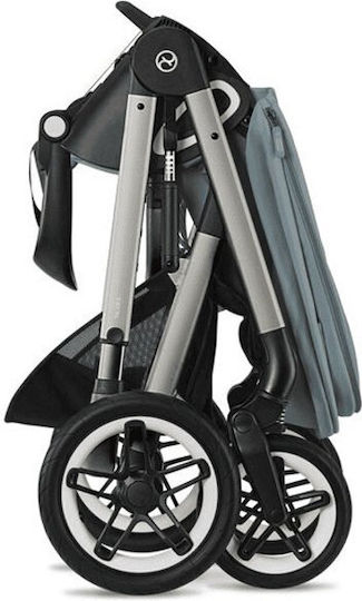Cybex Talos Καρότσι Μωρού Kατάλληλο για Nεογέννητο Sky Blue/Light blue 14.2kg