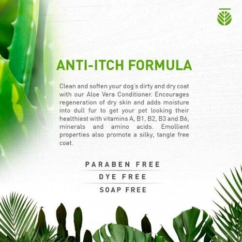 Amazonia Pet Care Μαλακτική Λοσιόν Aloe Vera Αλόη 500ml