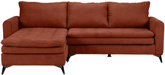Scandalo Colțar Canapea cu Unghi reversibil Terracotta 265x188x99cm.