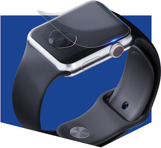 3MK ARC Displayschutzfolie für das Apple Watch 40mm,Apple Watch 4/5/6/SE 40mm 3Stück 3MK4101