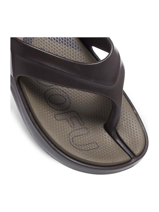 Herren Flip Flops Braun