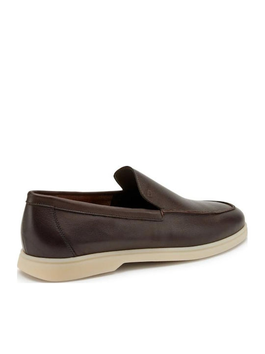Men's Leather Loafers Brown