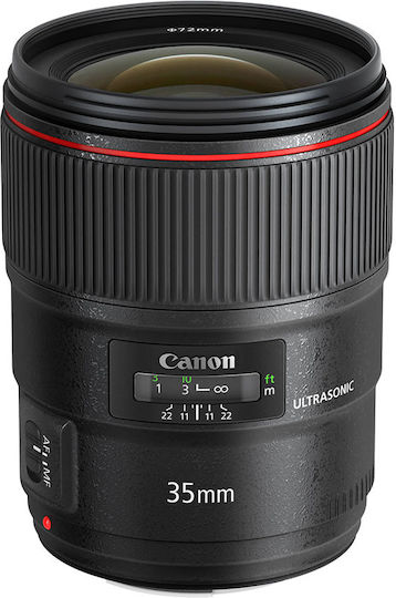 Canon Full Frame Camera Lens 35mm f/ 1.4 L II USM Standard / Wide Angle for Canon EF Mount Black