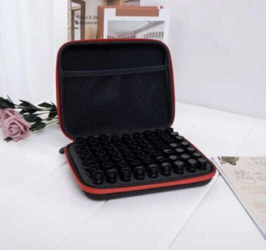 Soulima Cosmetic Case Black H6xW27xD33cm