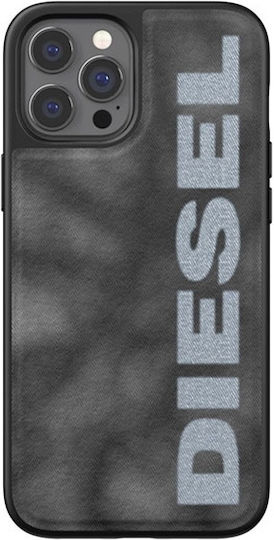 Diesel Moulded Umschlag Rückseite Silikon / Kunststoff Blau (Iphone 12/12 pro)
