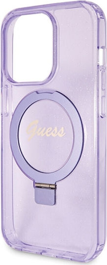 Guess Back Cover Plastic Violet (iPhone 15 Pro Max)