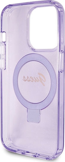 Guess Back Cover Plastic Violet (iPhone 15 Pro Max)