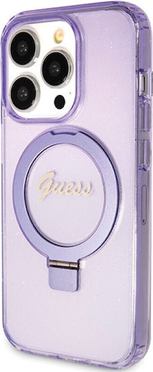 Guess Back Cover Plastic Violet (iPhone 15 Pro Max)