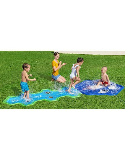 Bestway Aufblasbarer Boden Cosmic Adventure Splash Pad & Wassersprayer 52571