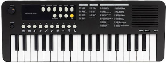 Medeli Αρμόνιο MK1BK με 37 Πλήκτρα με Ακουστικά Μαύρο