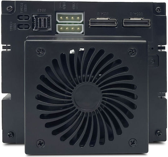 Fantec WR-NVMEU.2-C3141 Backplane für 4x 3,5/2,5 NVMe SSD HDD