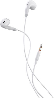 Celebrat In-ear Handsfree with 3.5mm Connector White