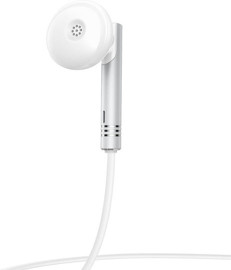JR-EW06 In-ear Handsfree Ακουστικά με Βύσμα 3.5mm Ασημί