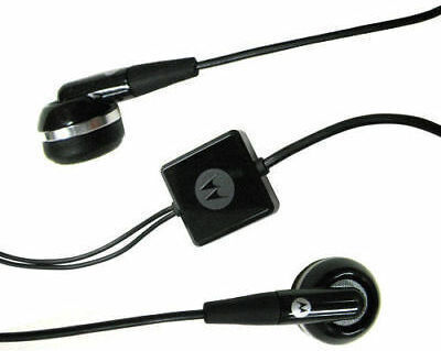 Motorola S280 Earbuds Freisprecheinrichtung Kopfhörer mit Stecker Micro USB Schwarz
