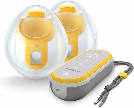 Medela Hands-free Ηλεκτρικό Διπλό Θήλαστρο Διάφανο 150ml