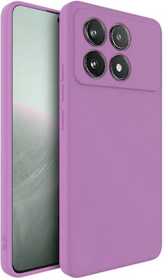 Soft Back Cover Silicone 2mm Purple (Poco X6 Pro)