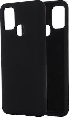 Senso Soft Touch Silicone Back Cover Black (Galaxy A21s)