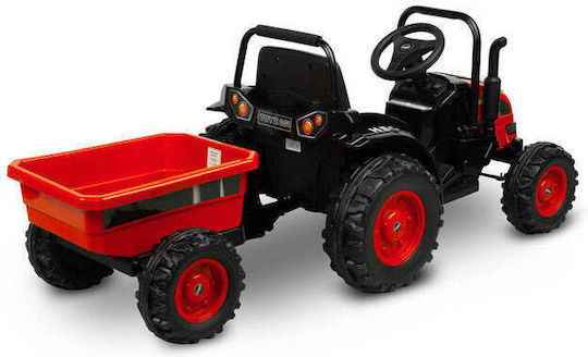 Hectоr Caretero Elektrisch mit Anhänger 12 Volt Rot