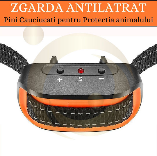Dog Training Shock Collar Anti Barking Orange