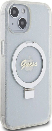 Guess Iml Back Cover Πλαστικό Διάφανο (iPhone 15)