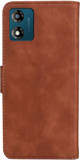 Butterfly Wallet Καφέ (Moto E13)