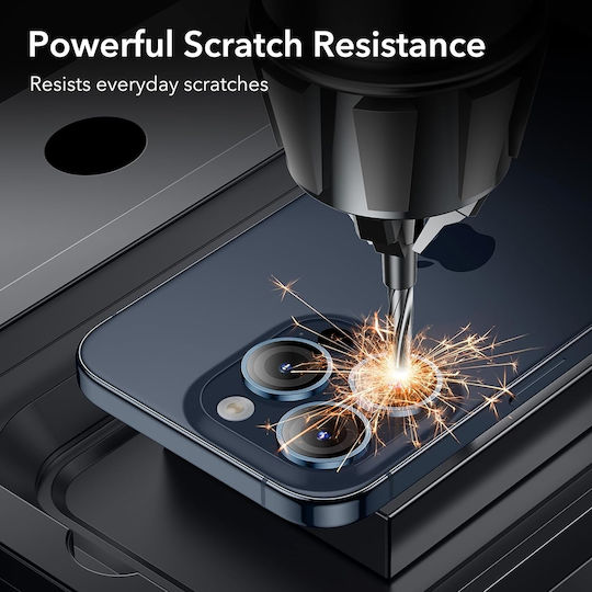 ESR Camera Protection Tempered Glass Blue for the iPhone 15 Pro / 15 Pro Max