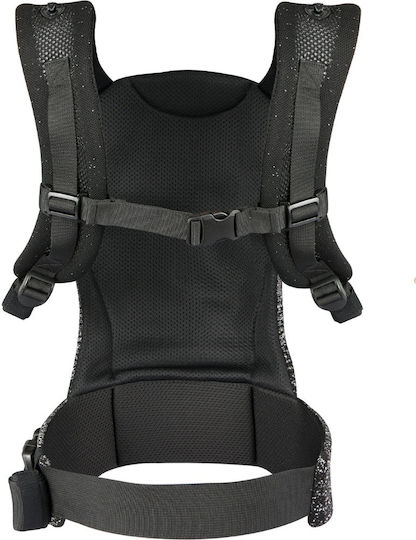 Kikka Boo Klassischer Tragesack Hoody Schwarz mit Maximalgewicht 15kg