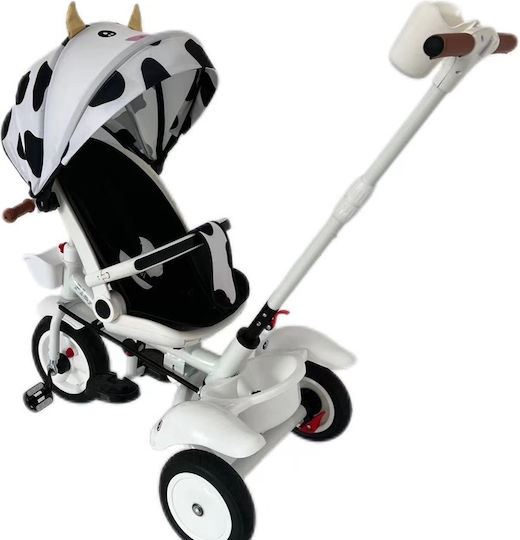 Playful Foldable & Convertible Kids Tricycle for 1.5+ Years White