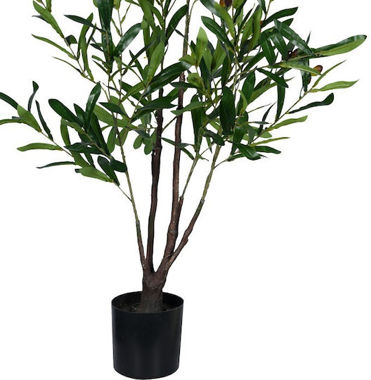 Plantă Artificială în Ghiveci Olive Green 120cm Inart
