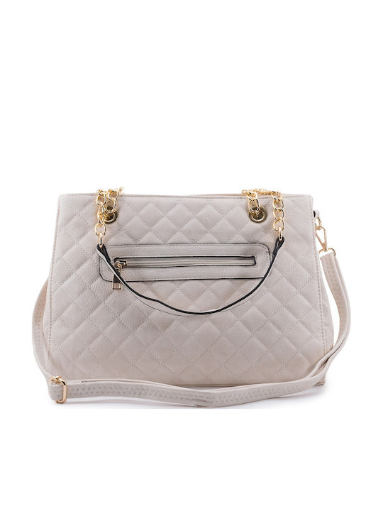 Women's Shoulder and Handbag Beige