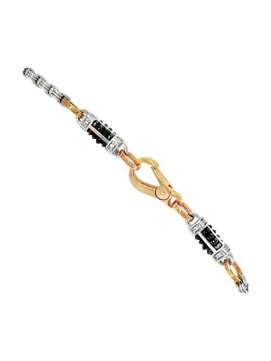 Zancan Halskette aus Weißgold 18k mit Diamant
