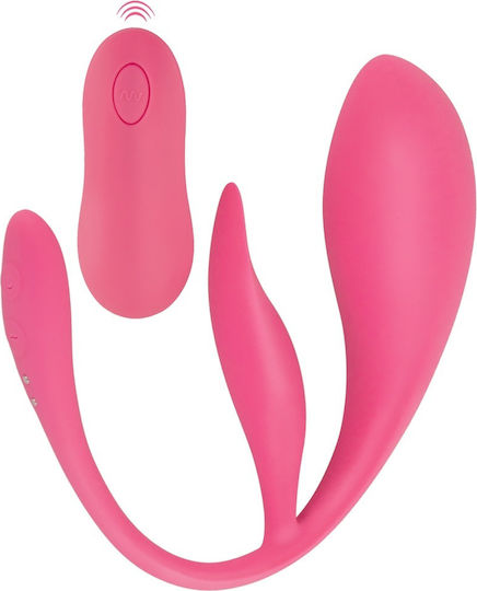 You2Toys Διπλός Δονητής με Απομακρυσμένο Έλεγχο 26cm Ροζ