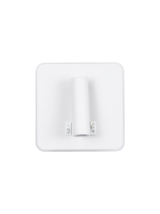 GloboStar Lady-S Modern Leuchte Wand mit Integrierter LED und Neutralweißes Licht 15x7cm