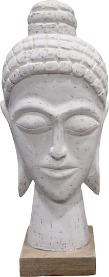 Inart Διακοσμητική Προτομή από Ξύλο Wevi 17x11.5x41cm Inart Διακοσμητική Προτομή από Ξύλο Wevi 17x11.5x41cm