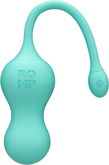 Romp Διπλός Δονητής με Απομακρυσμένο Έλεγχο 18.2cm Πράσινος