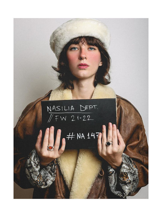 Nasilia Jewelry Damentagring aus Silber Vergoldet