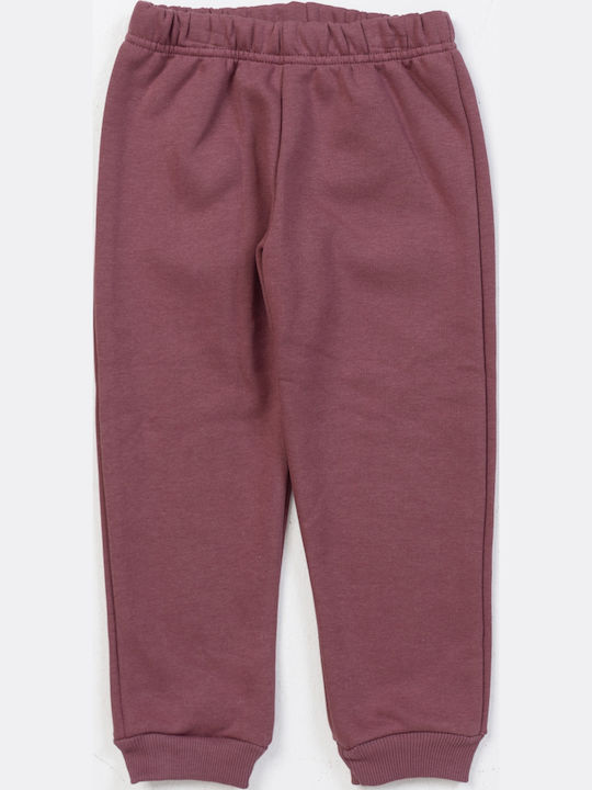 Kids Sweatpants Set Anthracite 2pcs