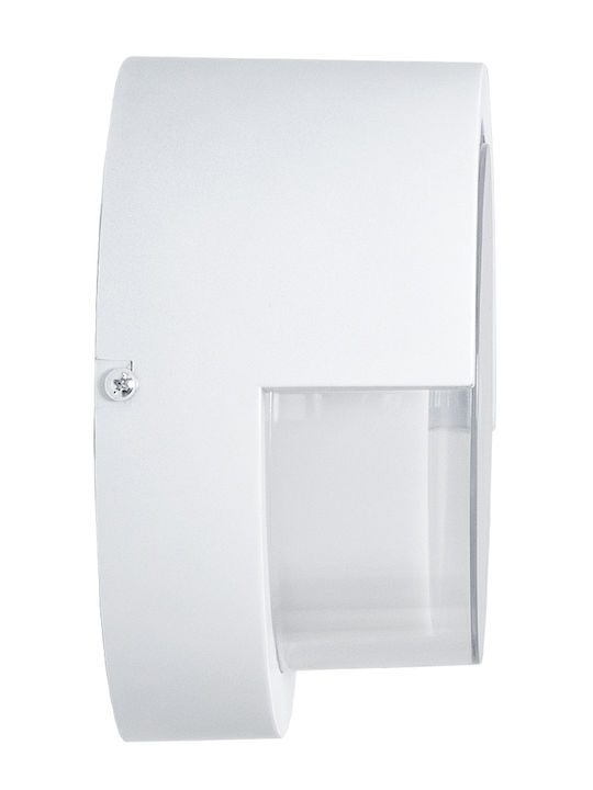 GloboStar Apex Стенна Външна Таванна Лампа LED IP65 10W с Естествено Бяло Светлина 17x17x9см