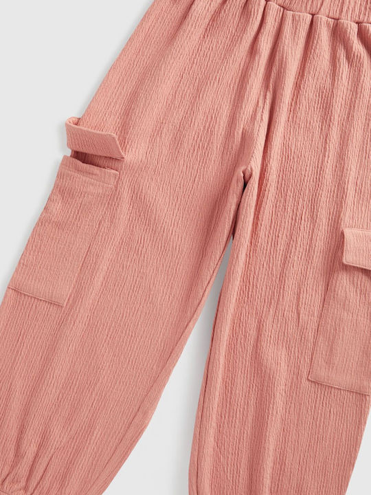 Set Pentru Copii Cu Pantaloni Vară 2 Bucăți Roz